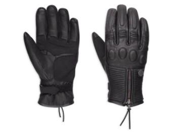Handschuhe Relay Leather Schwarz