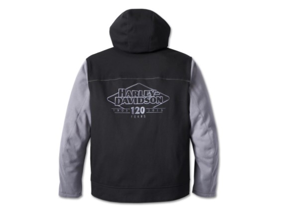 Harley-Davidson© 120th Anniversary Deflector Motorrad-Fleece für 