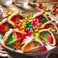 Gummibärchenmaultasche