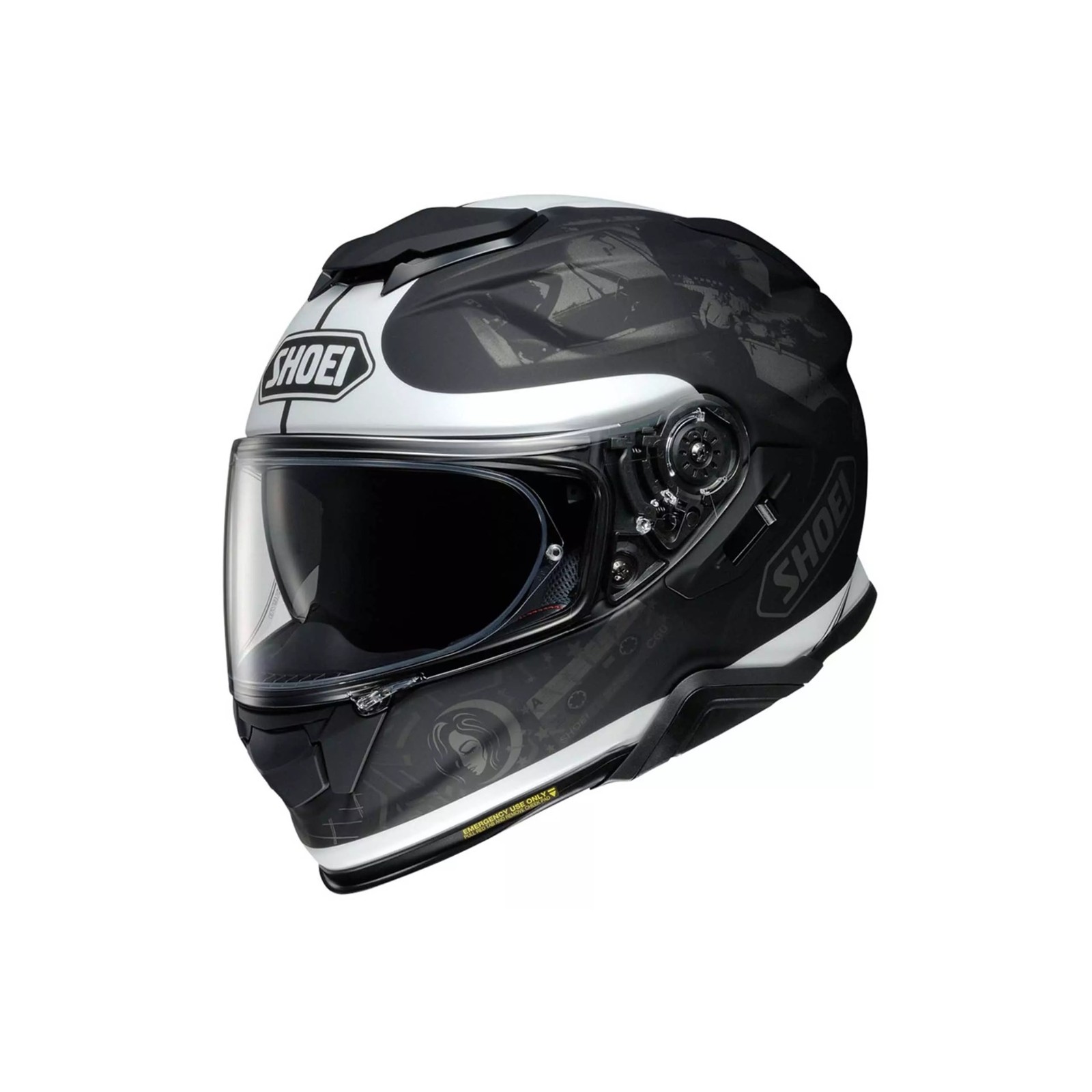 casque shoei gt-air 2 - reminisce Helmets Helmet enhanced aerodynamics and noise Shoei GT-Air II Solid Helmet