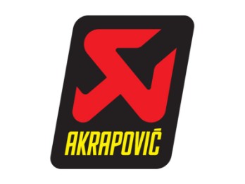 Akrapovič-Aufkleber