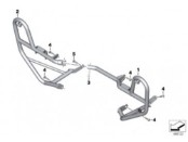 Motorschutzbügel links Behörde