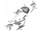 Seitenverkleidung links für S 1000 RR