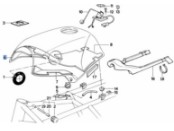 Isolierungsmaterial Tank rechts für K 1100 LT