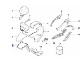 Vorderradabdeckung unten für F/G 650 GS