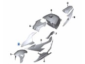 Verkleidungsoberteil links für S 1000 RR