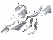 Motorspoiler links für R 1200 RT