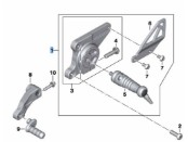 Fußrastenanlage links club-sport für R nineT