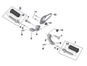 Fußraste hinten rechts für R 18