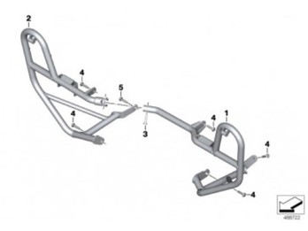 Motorschutzbügel links Behörde