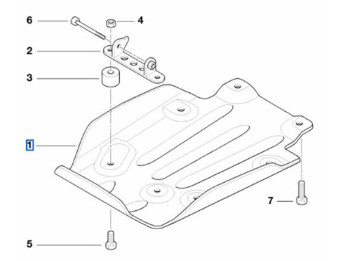 Unterfahrschutz für R 1150 GSA