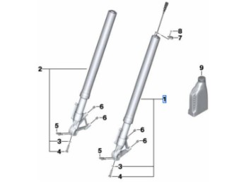 Gabelholm gold links für S 1000 XR
