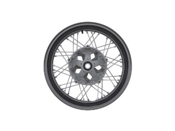 Speichenrad schwarz vorne 3,5X17 BMW R nine T