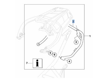 Kofferhalter für F 800 S/ST