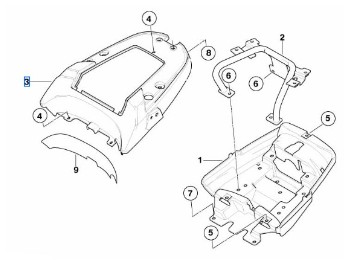 Heckteil für GS-Modelle