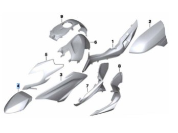 Vorderradabdeckung für R 1200 RT