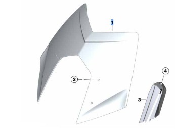 Windschild für R 1200 ST