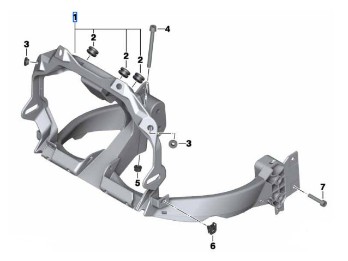 Frontträger für F 700/800 GS