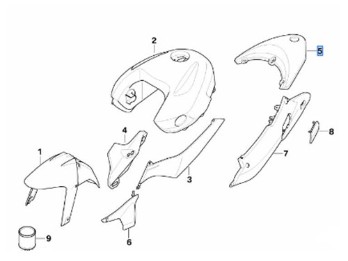 Heckverkleidung für R 1200 R