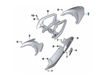 Heckverkleidung für R 1200 R