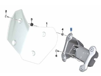 Windschildhalter lang für F 750/850 GS