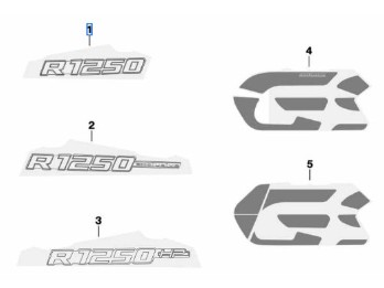 Schriftzug rechts für R 1250 GSA
