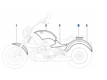 Deckel für Sitzkissen für R 1200/850 C