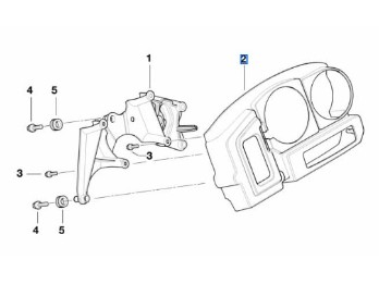 Instrumententräger für R 1150 GS/A
