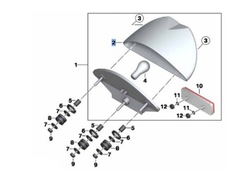Streuscheibe Schlussleuchte