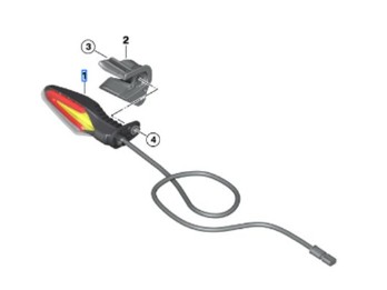 Multifunktionale Blinkleuchte ECE