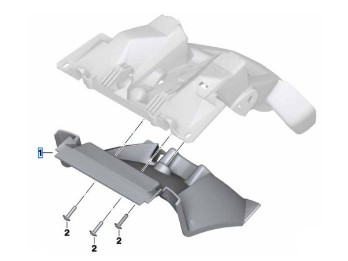 Spritzschutz hinten für K 1200/1300 S