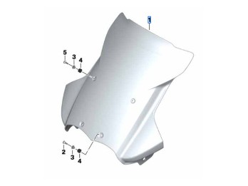 Windschild für R 1200 GSA