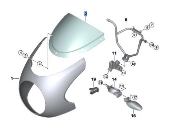 Windschild für R 18 und R nineT