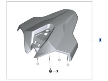 Carbonhöcker für M 1000 RR