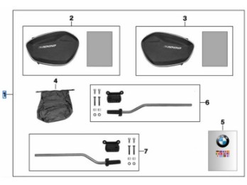 Satteltasche für S1000R/S1000RR