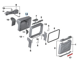 Kofferboden rechts für Variokoffer