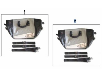 Innentasche Aluminiumtopcase für GS-Modelle