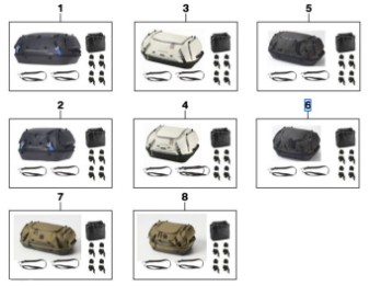 Hecktasche Adventure Collection klein