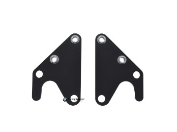Montageständeraufnahme -Set schwarz eloxiert für HP4 Race