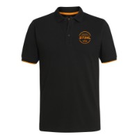 Poloshirt LOGO-CIRCLE schwarz