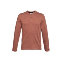 Langarmshirt HENLEY Orange