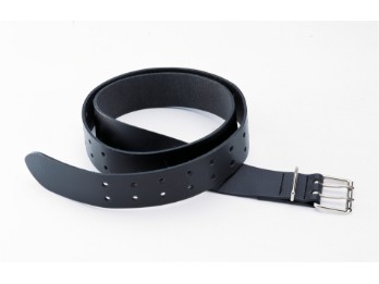 Werkzeuggurt Leder, schwarz