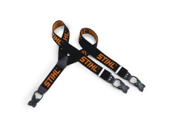 Hosenträger, schwarz/or. z. Knöpfen