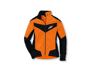 DYNAMIC, Fleecejacke warnorange