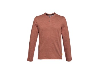 Langarmshirt HENLEY Orange