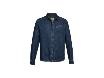 Hemd DENIM CONTRA Blau