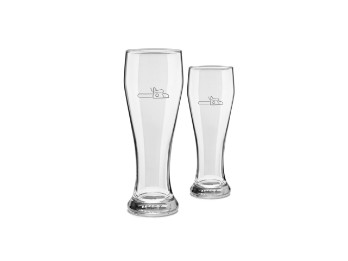 Weizenbierglas, 2er Set