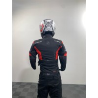TEXTILJACKE ARON JUNIOR SCHW ARZ-ROT
