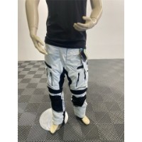 TEXTILHOSE CHALLENGER DAMEN HELLGRAU/SCHWARZ