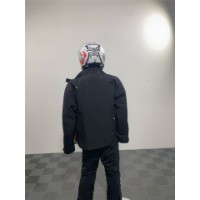 TITANIUM MAN JACKET BLACK H-V Y ELLOW XXL